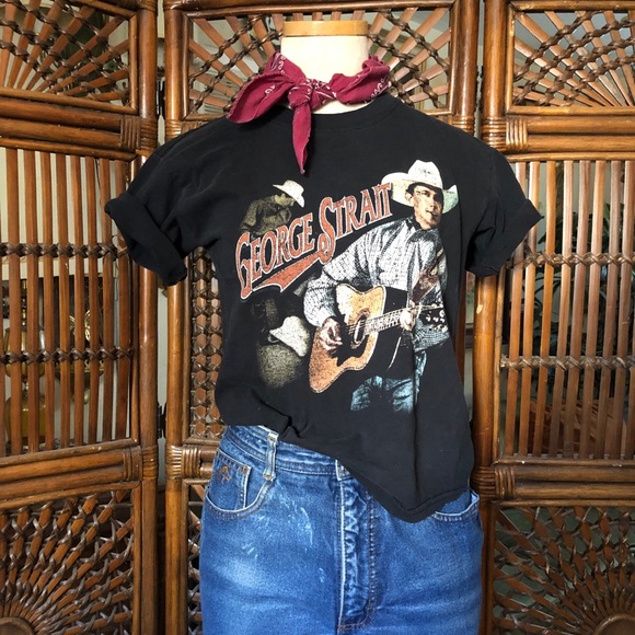 Tops - 90’s George Strait Concert T-Shirt